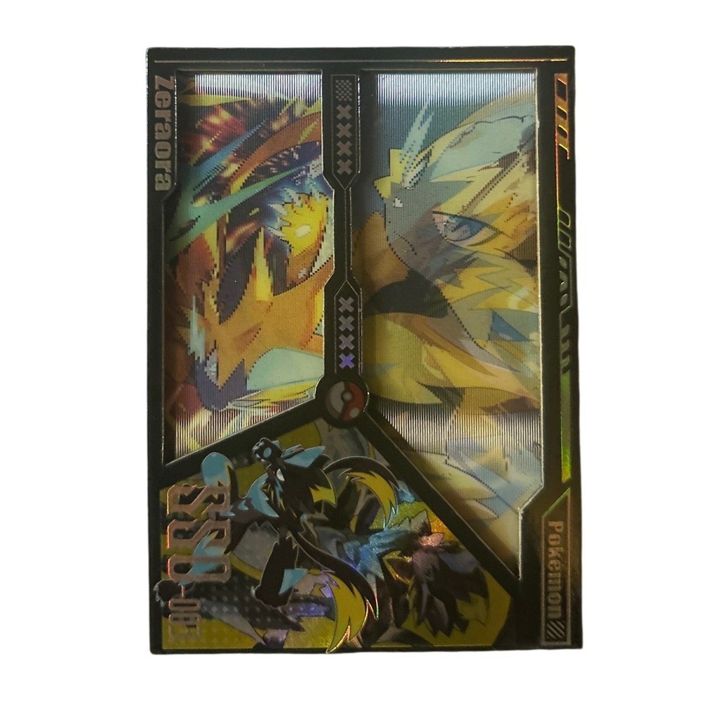 Pokemon Mengka 2.0 HIT Zeraora Lenticular Card Serialized 041/300